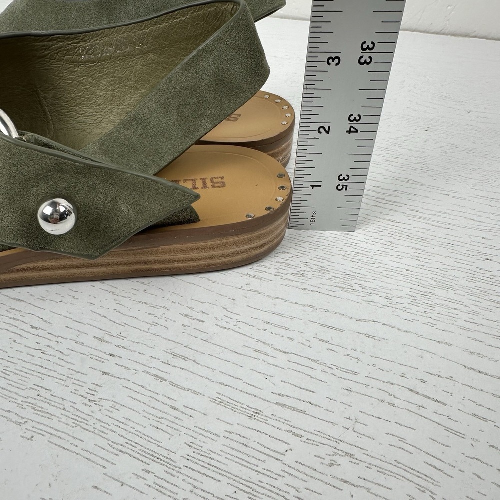 Silent D Olive Risa-To Sandals Women's 38 (US 7/7.5) - Picture 8 of 9